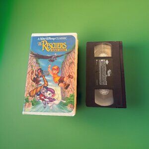 The Rescuers Down Under 2000 VHS Clamshell